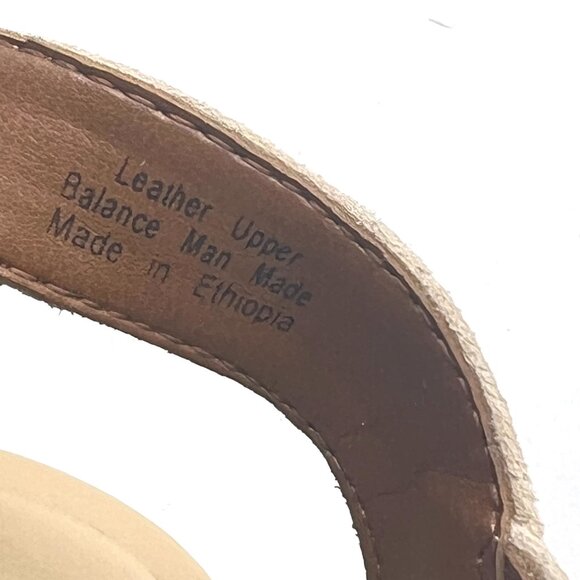 Franco Sarto 10M Tennia Beige Suede Leather Platform Espadrilles Sandals‎ Shoes - Picture 15 of 15